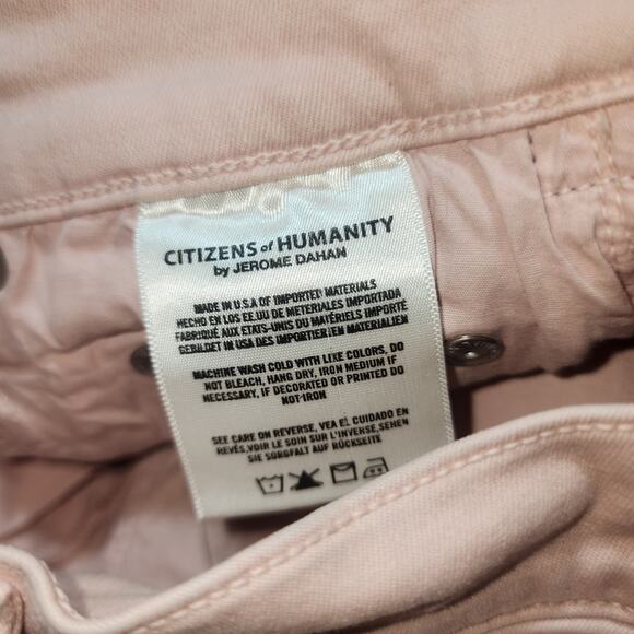 CITIZENS of HUMANITY sz 30 Rocket Crop high rise skinny jeans - Picture 8 of 11